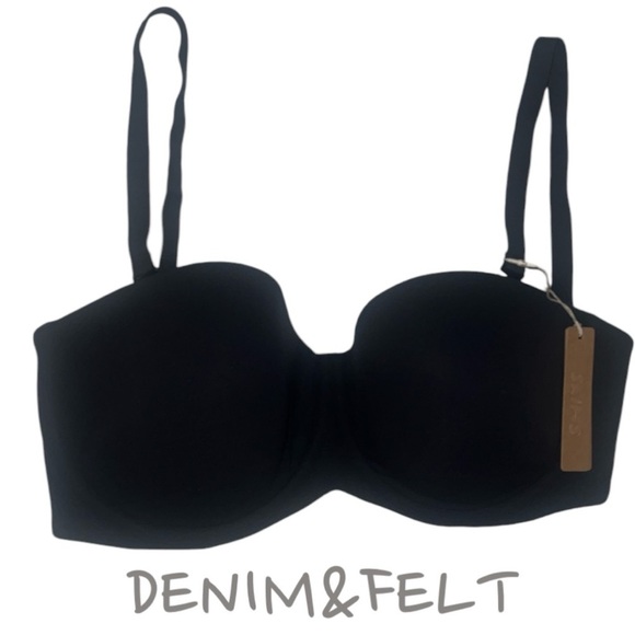 SKIMS Fits Everybody Strapless Bra | Color: ONYX | NEW/NWT!!🖤♥️🖤♥️ - Picture 5 of 9